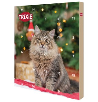 Різдвяний календар для котів Trixie з ласощами всередині 30 × 34 × 3,5 см