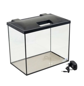 Акваріумний комплект Природа «НЕОН» LED 40 х 25 х 34 см прямий (34 л)