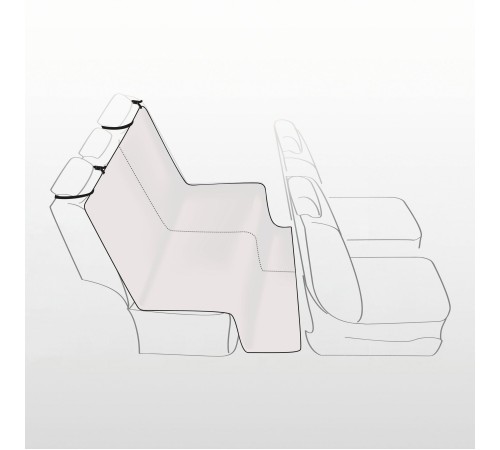 Автомобільна підстилка на сидіння Trixie 1,40 x 1,20 м (поліестер)