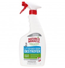 Дезодорант туалета для котів Nature's Miracle «Litter Box Odor Destroyer» 709 мл (спрей)