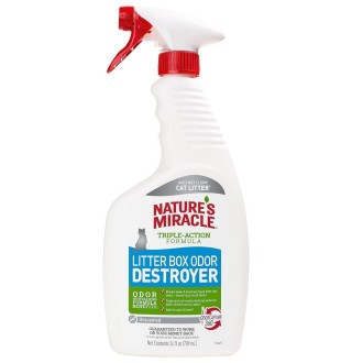 Дезодорант туалета для котів Nature's Miracle «Litter Box Odor Destroyer» 709 мл (спрей)
