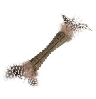 Іграшка для кота дражнилка котяча м'ята з пір'ям GiGwi Catnip | 8 см