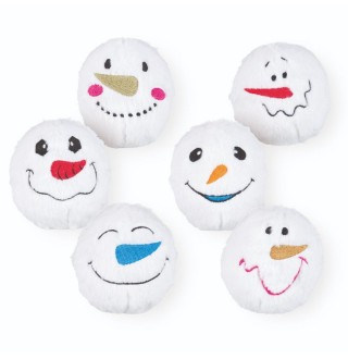 Іграшка для собак Trixie Різдвяна сніжка 10 см - асортимент