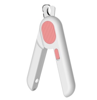 Когтерез Petgravity з LED підсвічуванням рожевий