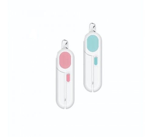 Когтерез Petgravity з LED підсвічуванням рожевий