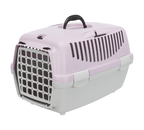 Контейнер-переноска для собак та котів вагою до 6 кг Trixie «Capri 1» 32 x 31 x 48 см (рожева) - 39813