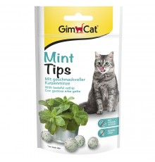 Ласощі для котів GimCat Mint Tips 40 г - м'ята