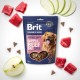 Ласощі для cобак Brit Premium Semi-moist Snacks 180 г - яловичина та яблука