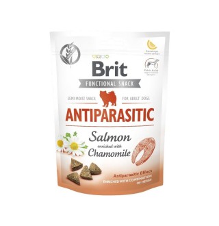Ласощі для собак Brit Care Functional Antiparasitic 150 г - лосось
