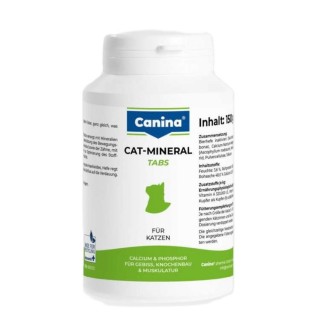 Мінеральний комплекс для котів Canina Cat-Mineral 300 таблеток 150 г