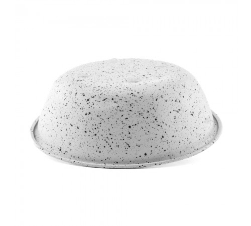 Миска металева ArjanImpex Premium Ribbed Speckle 350 мл - білий - cts