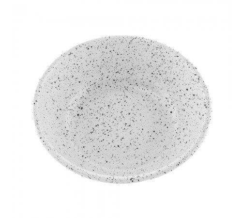 Миска металева ArjanImpex Premium Ribbed Speckle 350 мл - білий - cts