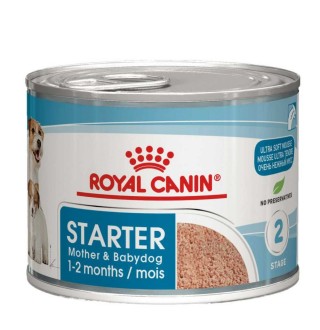 Вологий корм для цуценят та годуючих собак Royal Canin Royal Starter Mousse 195 г