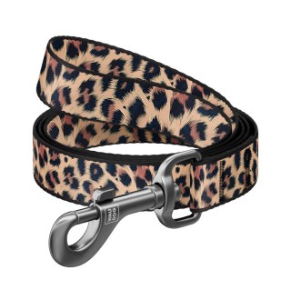 Повідець для собак COLLAR Нейлон S - леопард
