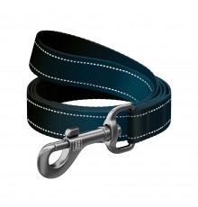 Повідець для собак Collar Waudog Nylon Nylon L-XXL - чорний