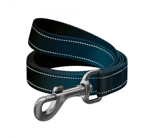 Повідець для собак Collar Waudog Nylon Nylon L-XXL - чорний