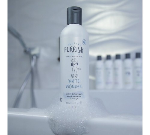 Шампунь для собак Furrish White Wonder 300 мл - солодка жуйка