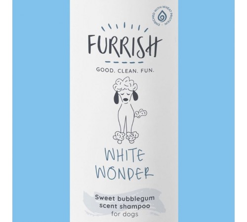 Шампунь для собак Furrish White Wonder 300 мл - солодка жуйка