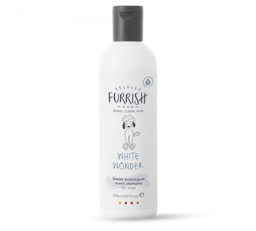 Шампунь для собак Furrish White Wonder 300 мл - солодка жуйка