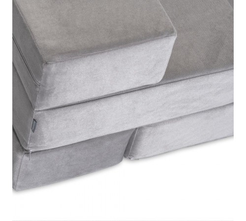 Сходинки для собак Harley and Cho Tetris Grey Velour Double 66 x 36 см