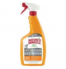 Спрей-знищувач Nature's Miracle «Set-In Stain Destroyer. Oxy Formula» для видалення плям і запахів від собак, з формулою активного кисню 709 мл