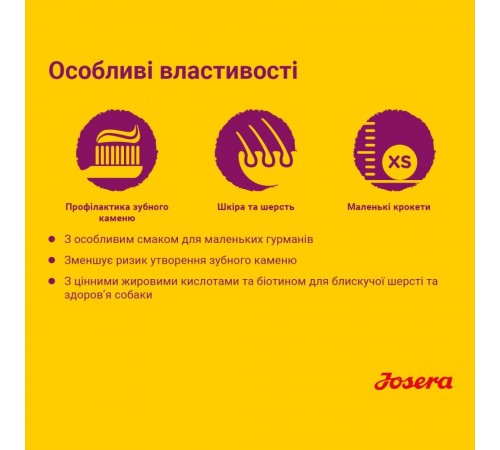 Сухий корм для собак Josera Miniwell 900 г - домашня птиця