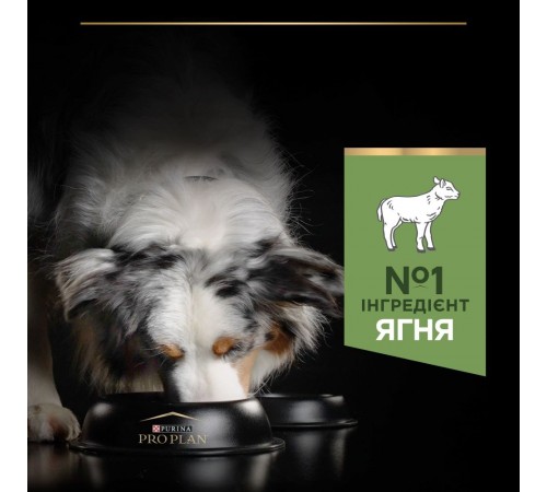 Сухий корм для собак Pro Plan Medium Sensitive 3 кг - ягня