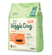 Сухий корм для собак Green Petfood VeggieDog Adult Origin 900 г - червона сочевиця