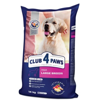 Сухий корм для собак великих порід Club 4 Paws Premium 14 кг (курка)