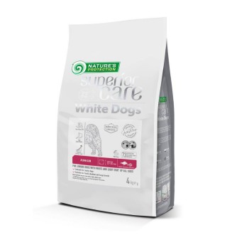 Сухий корм для цуценят Nature's Protection Superior Care White Dogs Junior All Sizes 4 кг - біла риба