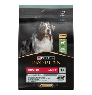 Purina Pro Plan Medium Sensitive Digestion Adult – сухий корм з ягням для дорослих собак середніх порід, 3кг