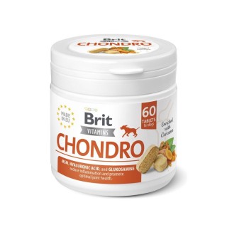 Вітаміни для собак Brit Vitamins Chondro 120 г 60 таблеток
