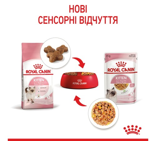 Вологий корм для кошенят Royal Canin Kitten Gravy pouch 85 г