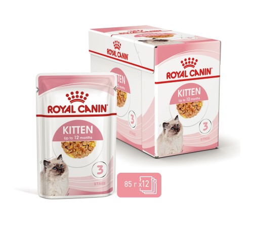 Вологий корм для кошенят Royal Canin Kitten Gravy pouch 85 г