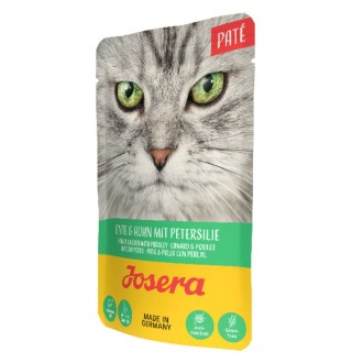Josera Pate Ente und Huhn mit Petersilie - вологий корм-паштет качка та курка з петрушкою для котів, 85г