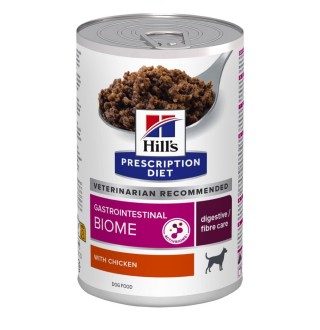 Вологий корм для собак Hill's Prescription Diet Gastrointestinal Biome Digestive/Fibre Care 370 г - курка