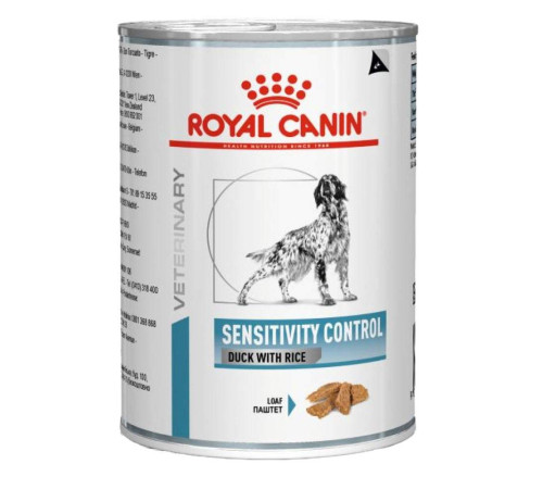 Вологий корм для собак Royal Canin Sensitivity Control Adult 420 г - качка та рис