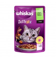 Вологий корм для котів Whiskas Tasty Mix pouch 85 г - асорті