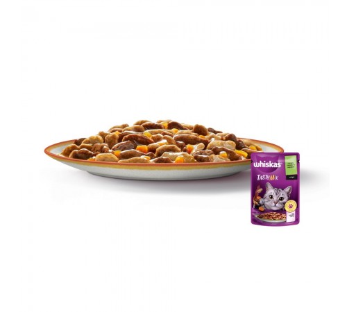 Вологий корм для котів Whiskas Tasty Mix pouch 85 г - асорті