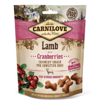 Ласощі для собак Carnilove Lamb with Cranberries 200 г (для імунітету)