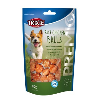 Ласощі для собак Trixie PREMIO Rice Chicken Balls 80 г (курка)