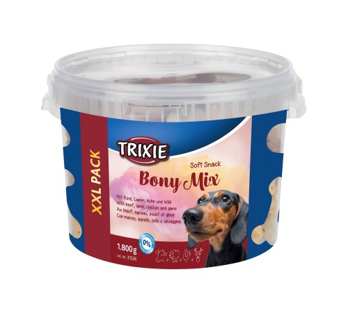 Ласощі для собак Trixie «Bony Mix» 1,8 кг (асорті)
