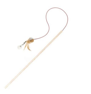 Іграшка для котів Comfy Вудочка з м'ячиком 40 см (текстиль)