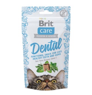 Ласощі для котів Brit Care Functional Snack Dental 50 г (для зубів)