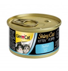 Вологий корм для кошенят GimCat Shiny Cat 70 г (тунець)