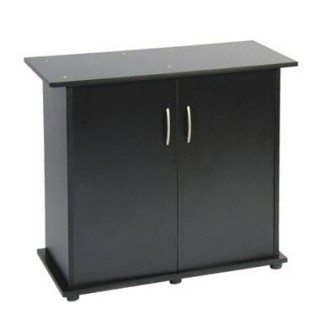 Підставка під акваріум Природа пряма 80 x 35 x 70 см (чорна, з дверима)