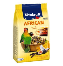 Корм для середніх африканських папуг Vitakraft «African» 750 г