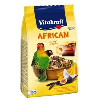 Корм для середніх африканських папуг Vitakraft «African» 750 г