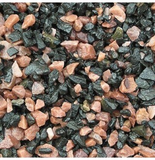 Ґрунт для акваріума Nechay Zoo Чорно-рожевий 10 кг (2-5 мм)