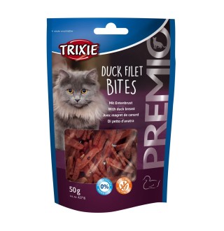 Ласощі для котів Trixie PREMIO Duck Filet Bites 50 г (качка)
